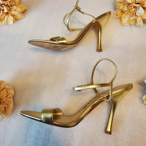 Nina wedges heels color gold good condition - Picture 12 of 12